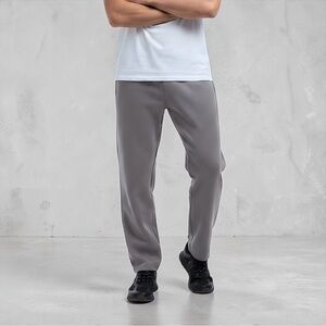 Spyder Men’s Heavyweight Perforated Bonded Polar Fleece Grey Pants Sz L